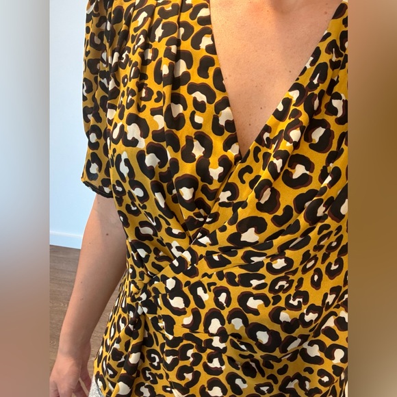 Leopard blouse short sleeve who what wear - Picture 3 of 6